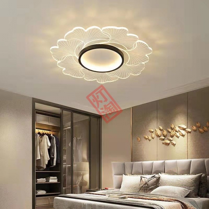 花朵卧室灯简约现代网红ins房间灯创意个性LED吸顶灯 MLD 2089